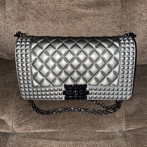 No brand Silver Cross Body Purse